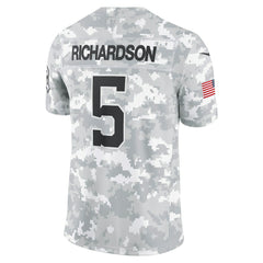 Anthony Richardson Indianapolis Colts 2024 Salute to Service Limited Jersey - Arctic Camo outlet