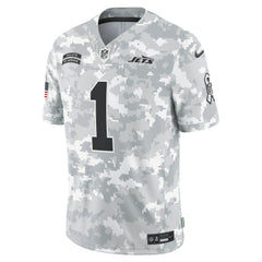 Sauce Gardner New York Jets 2024 Salute to Service Limited Jersey - Arctic Camo discount