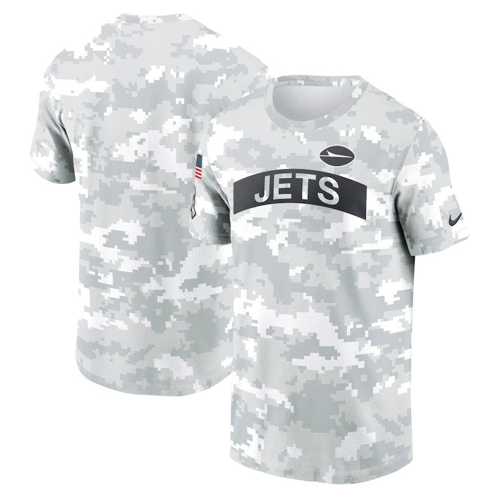 New York Jets 2024 Salute To Service Performance T-Shirt - Arctic Camo sale