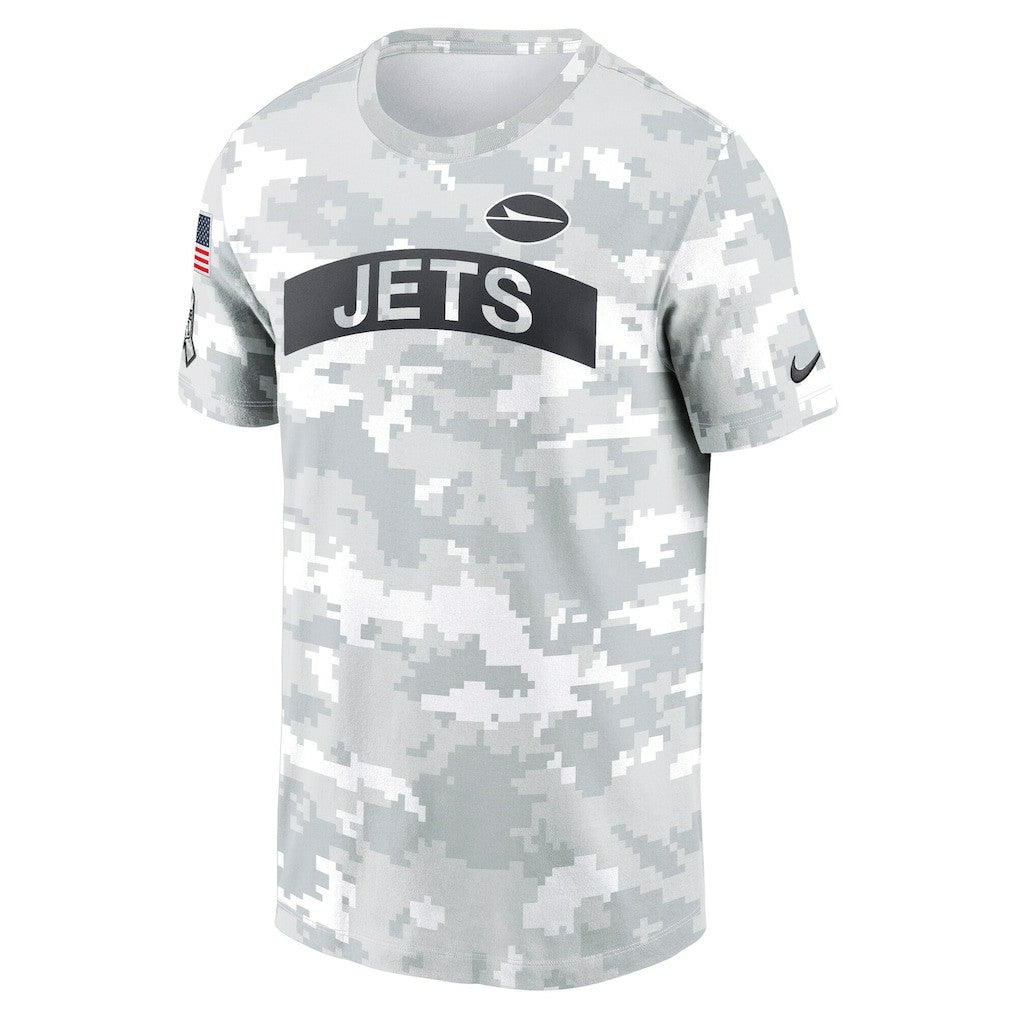 New York Jets 2024 Salute To Service Performance T-Shirt - Arctic Camo sale