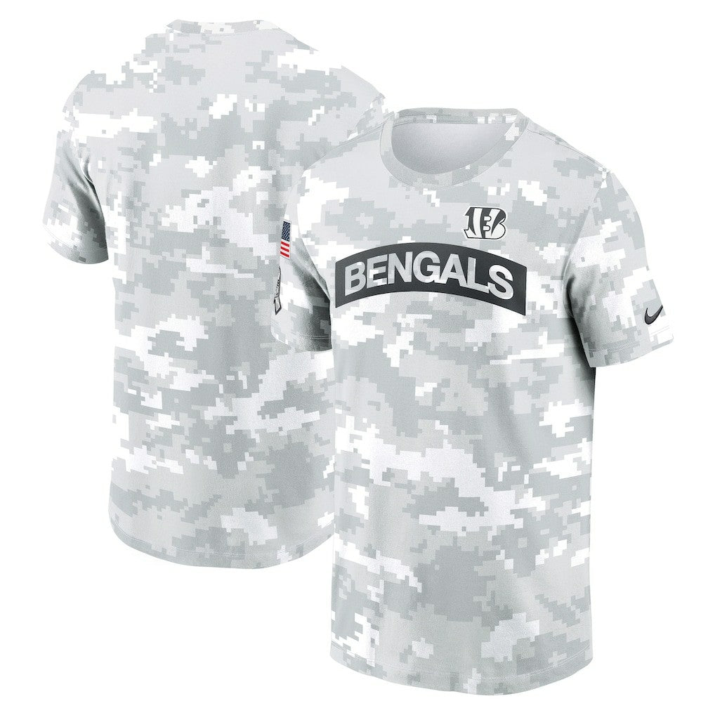 Cincinnati Bengals 2024 Salute To Service Big & Tall Performance T-Shirt - White on sale