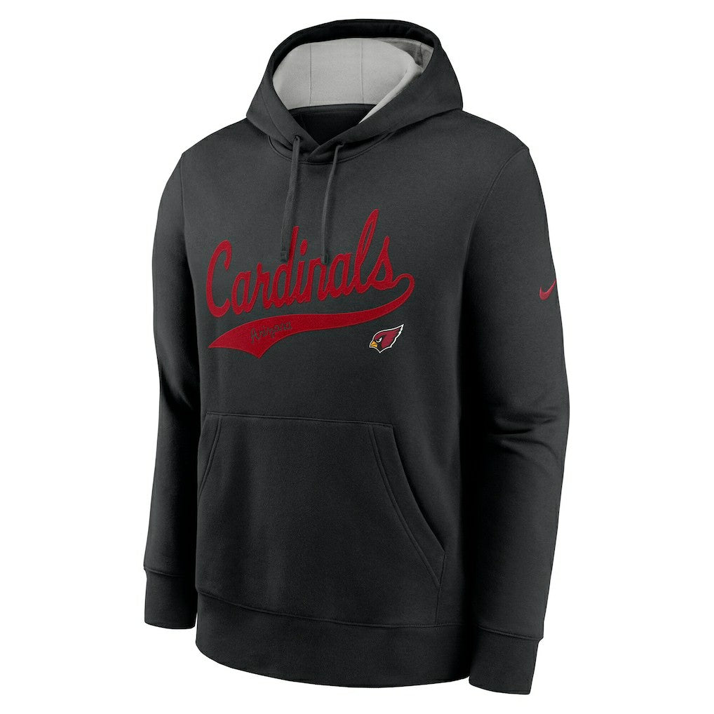 Arizona Cardinals Rewind Club Logo Pullover Hoodie - Black outlet
