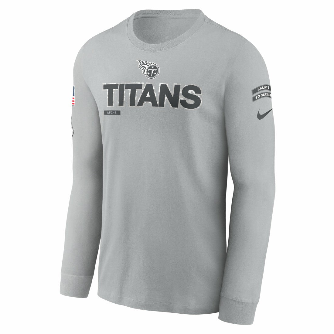 Tennessee Titans 2024 Salute To Service Long Sleeve T-Shirt - Gray outlet