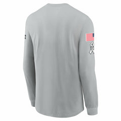 Tennessee Titans 2024 Salute To Service Long Sleeve T-Shirt - Gray outlet