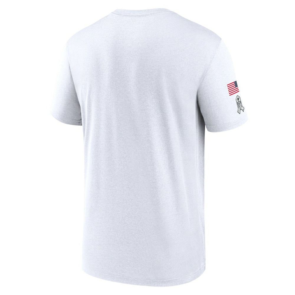 Cleveland Browns 2024 Salute To Service Legend Performance T-Shirt - White online