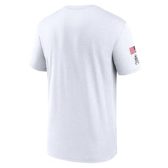 Cleveland Browns 2024 Salute To Service Legend Performance T-Shirt - White online