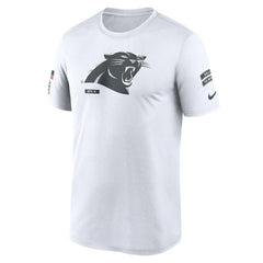 Carolina Panthers 2024 Salute To Service Legend Performance T-Shirt - White discount
