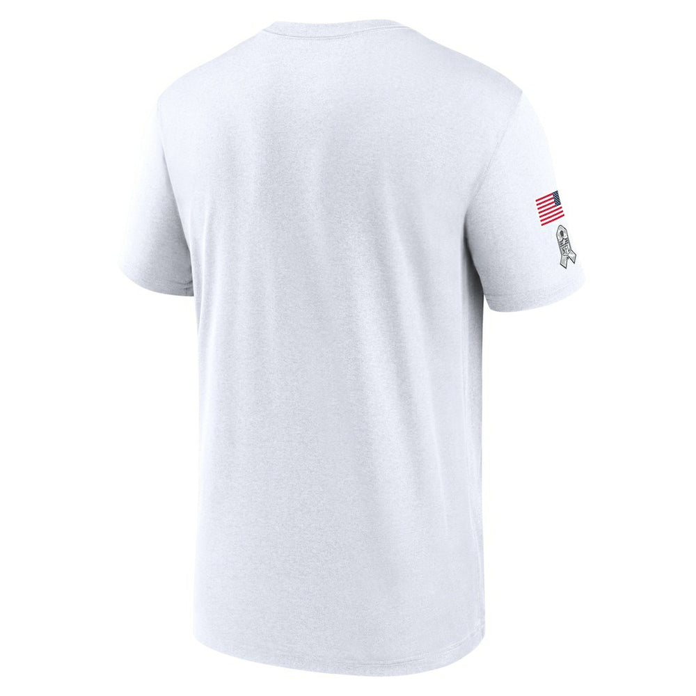 Carolina Panthers 2024 Salute To Service Legend Performance T-Shirt - White discount