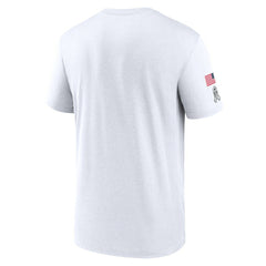 Carolina Panthers 2024 Salute To Service Legend Performance T-Shirt - White discount