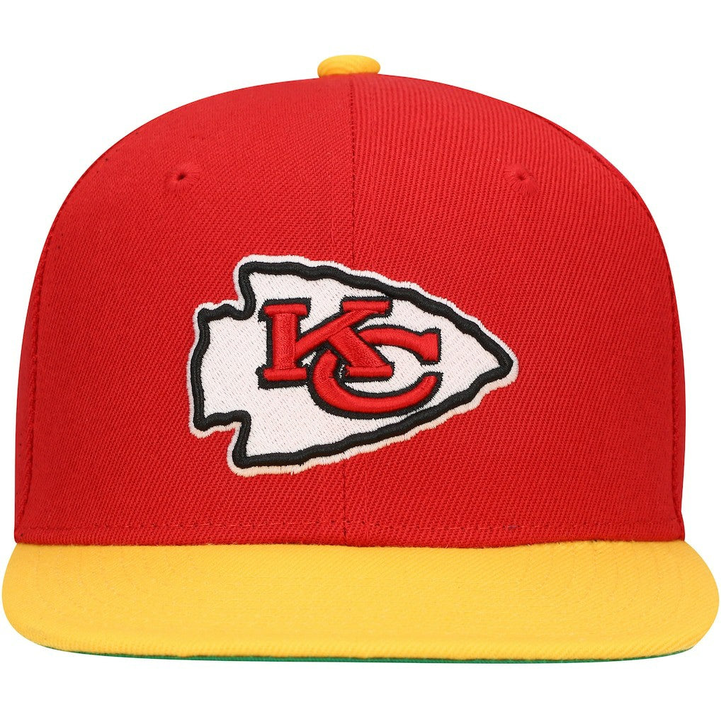 Kansas City Chiefs Youth Team Two-Tone Snapback Hat - Red cheap