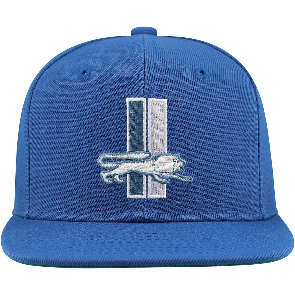 Detroit Lions Youth Gridiron Classics Ground Snapback Hat - Blue outlet