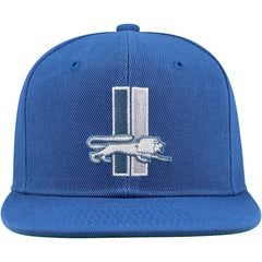 Detroit Lions Youth Gridiron Classics Ground Snapback Hat - Blue outlet