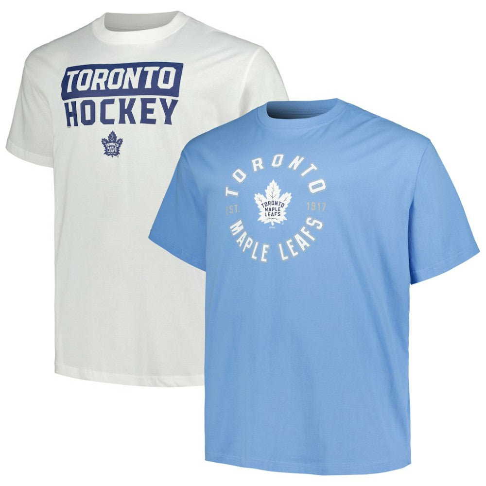 Toronto Maple Leafs Fanatics Big & Tall 2-Pack T-Shirt Set T-shirts