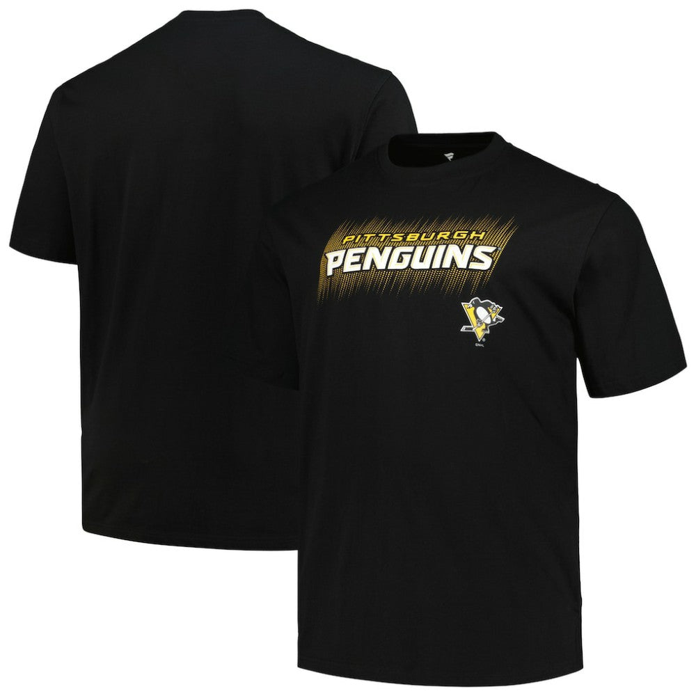 Pittsburgh Penguins Fanatics Big & Tall Wordmark T-Shirt T-shirts