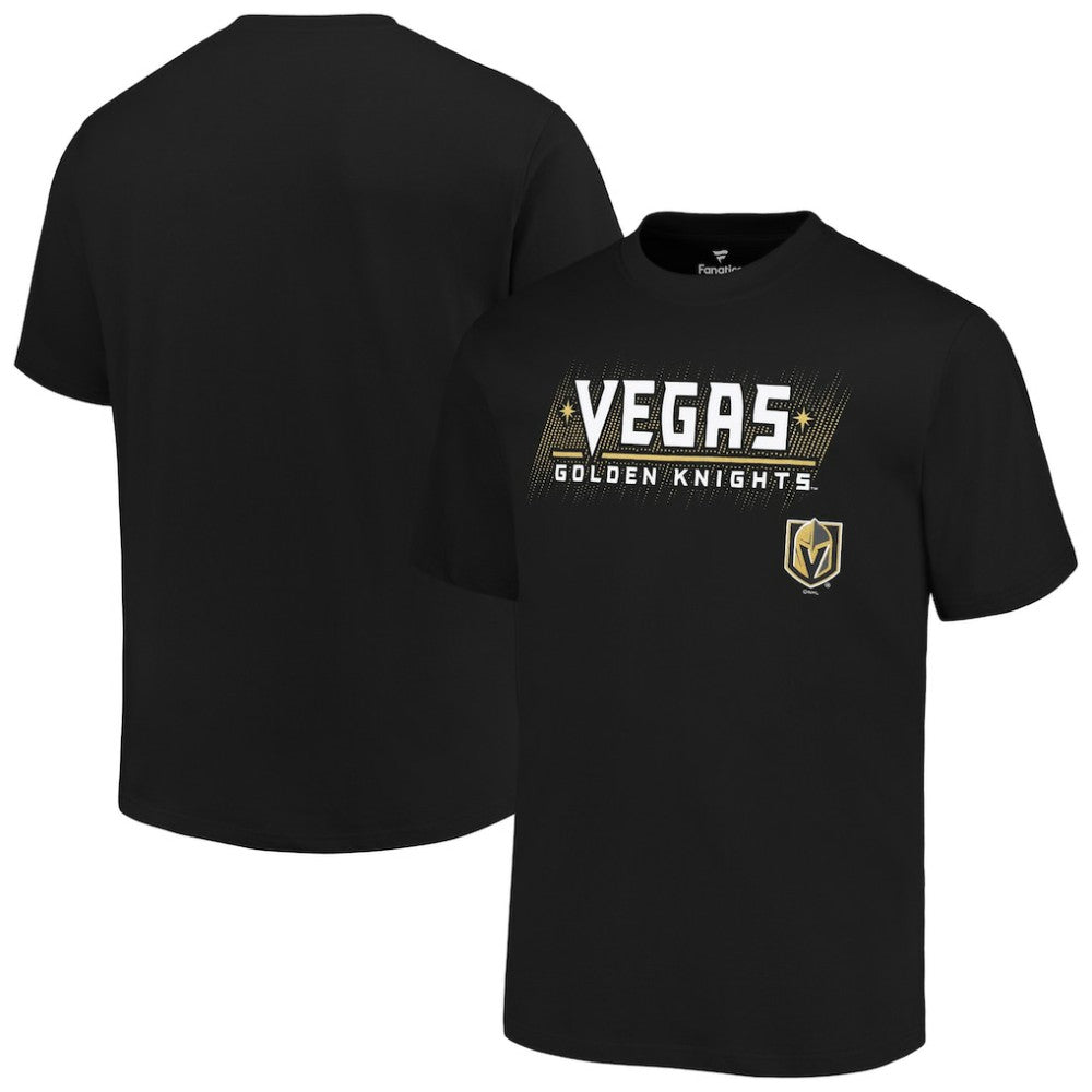 Vegas Golden Knights Fanatics Big & Tall Wordmark T-Shirt T-shirts