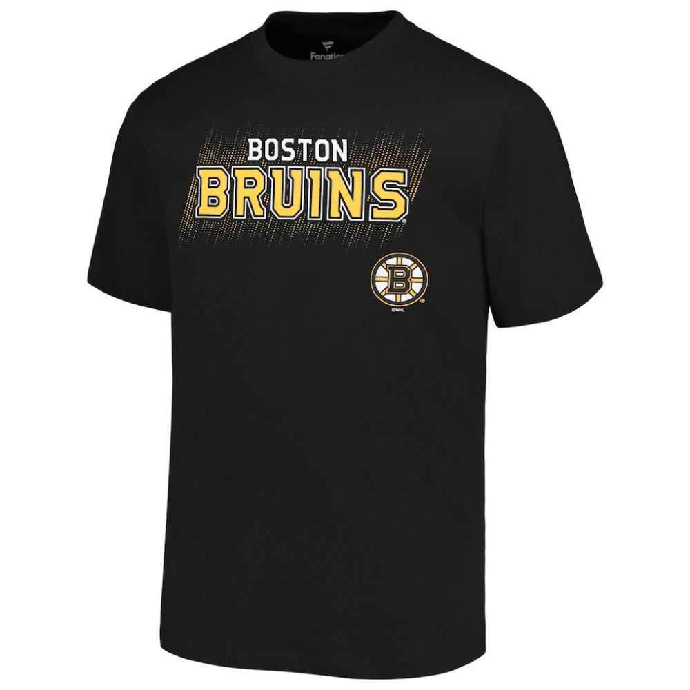 Boston Bruins Fanatics Big & Tall Wordmark T-Shirt T-shirts