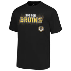 Boston Bruins Fanatics Big & Tall Wordmark T-Shirt T-shirts