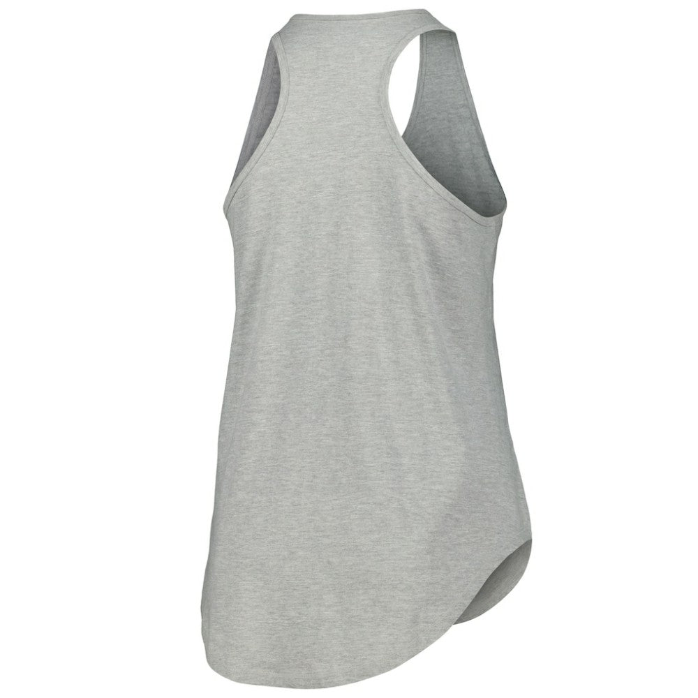 Tampa Bay Lightning Fanatics Women's Plus Size Racerback Tank Top - Heather Gray Tank Top