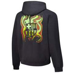 Barcelona Dream Oversized Hoodie - Charcoal shop