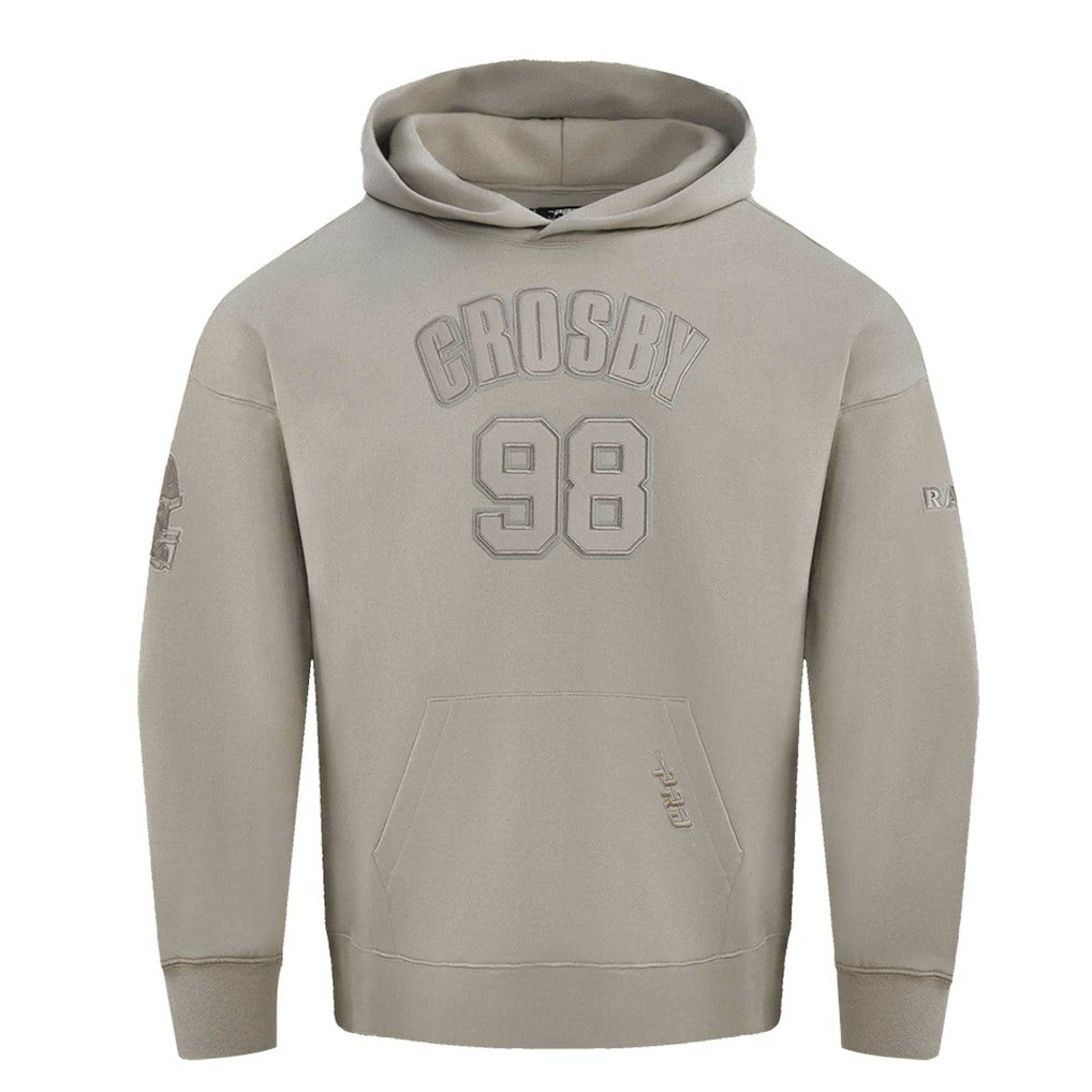 Maxx Crosby Las Vegas Raiders Pro Standard Player Name & Number Pullover Hoodie - Tan for sale