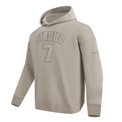 C.J. Stroud Houston Texans Pro Standard Player Name & Number Pullover Hoodie - Tan cheap