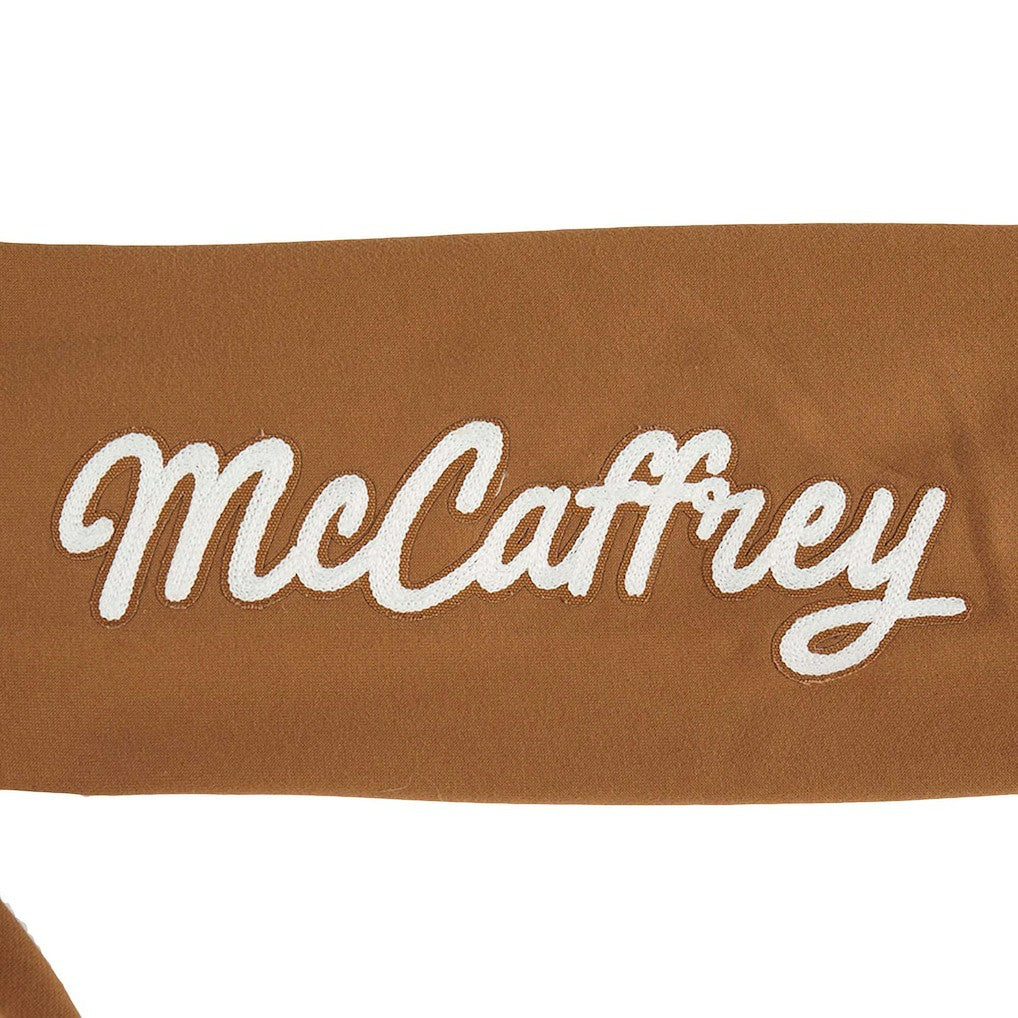 Christian McCaffrey San Francisco 49ers Pro Standard Pullover Crewneck Sweatshirt - Brown on sale