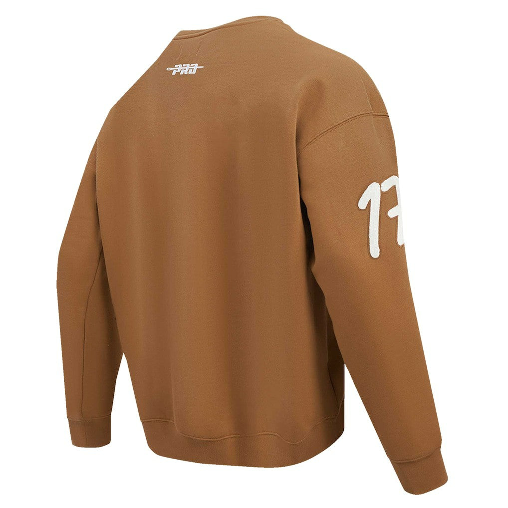 Josh Allen Buffalo Bills Pro Standard Pullover Crewneck Sweatshirt - Brown outlet