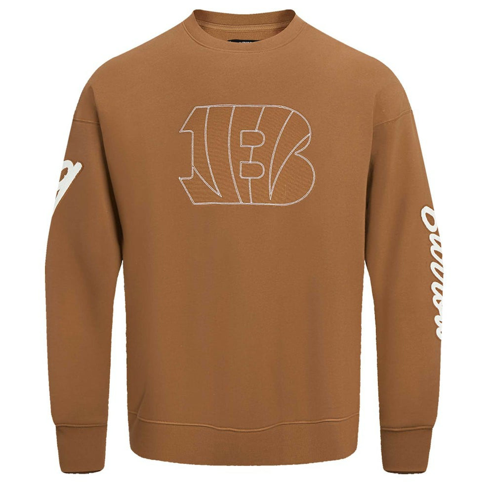 Joe Burrow Cincinnati Bengals Pro Standard Pullover Crewneck Sweatshirt - Brown outlet