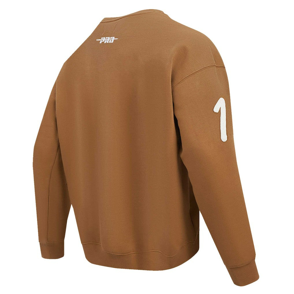 Jalen Hurts Philadelphia Eagles Pro Standard Pullover Crewneck Sweatshirt - Brown discount