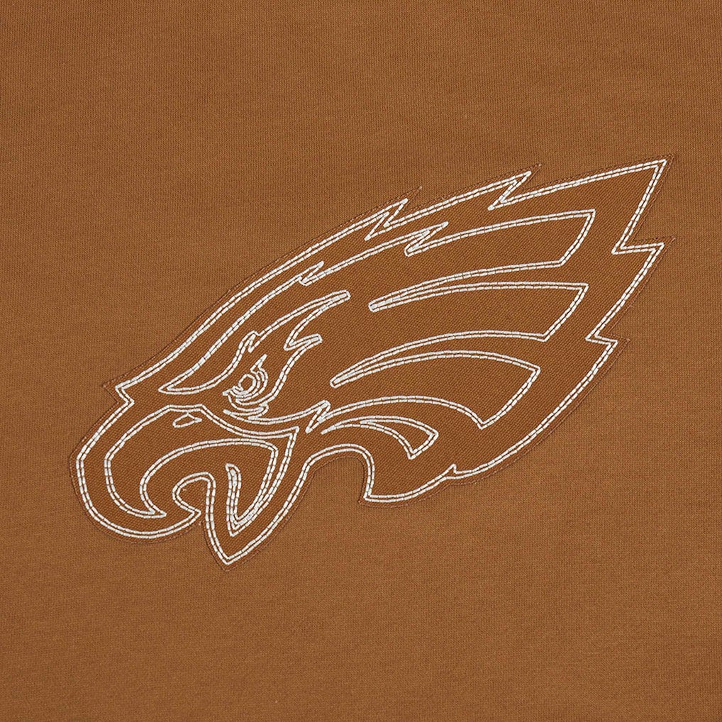 Jalen Hurts Philadelphia Eagles Pro Standard Pullover Crewneck Sweatshirt - Brown discount
