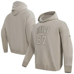 Travis Kelce Kansas City Chiefs Pro Standard Player Name & Number Pullover Hoodie - Tan online