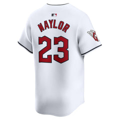 Bo Naylor Cleveland Guardians Home Limited Player Jersey White