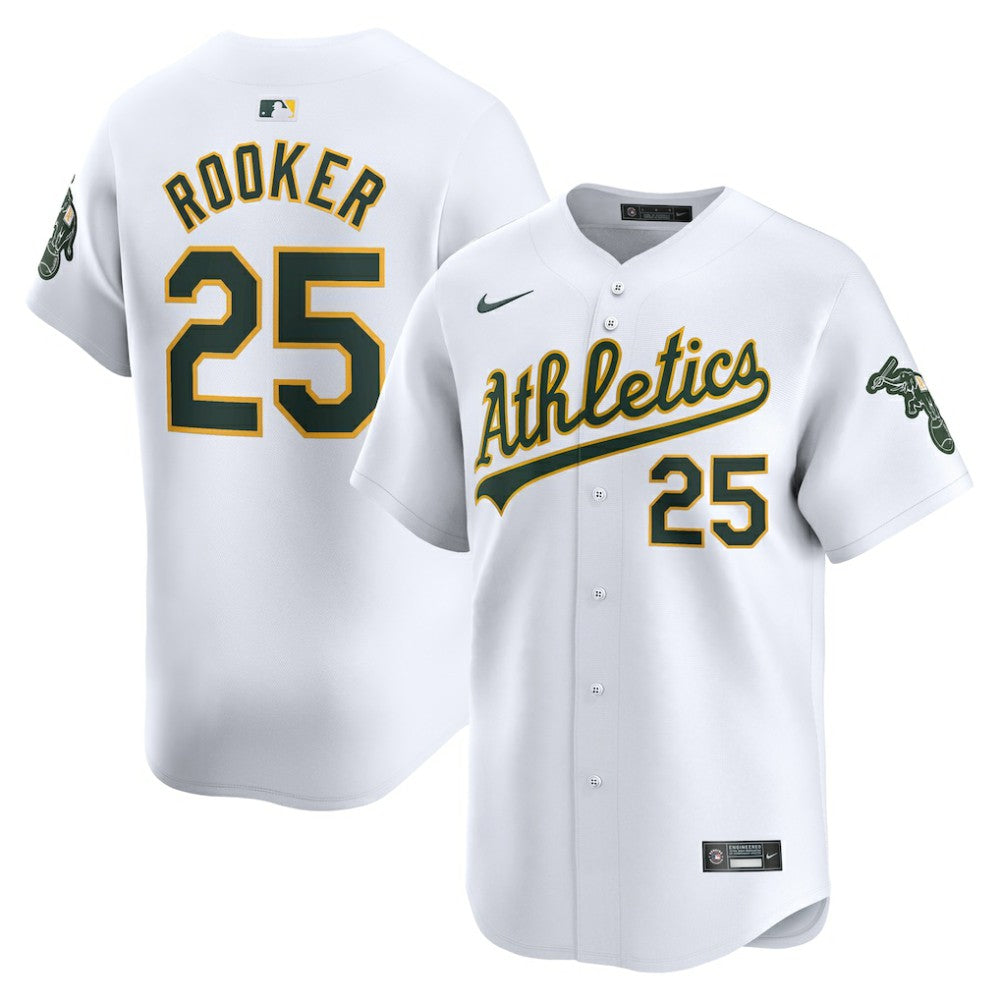 Brent Rooker Athletics Home Limited Player Jersey White