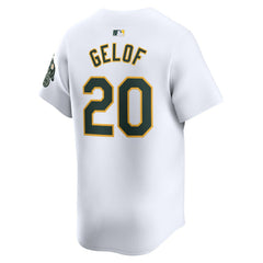 Zack Gelof Athletics Home Limited Player Jersey White