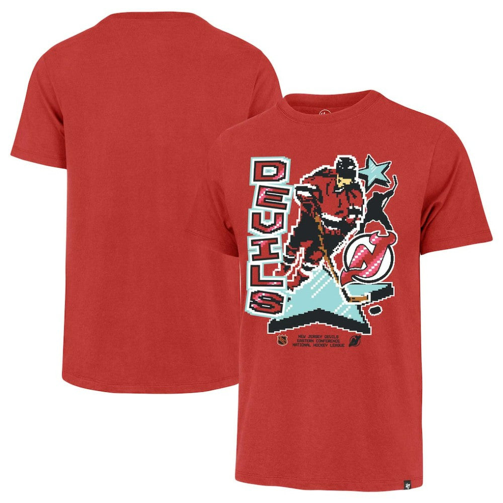New Jersey Devils '47 Lamp Lighter Franklin T-Shirt - Red T-shirts