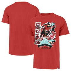New Jersey Devils '47 Lamp Lighter Franklin T-Shirt - Red T-shirts