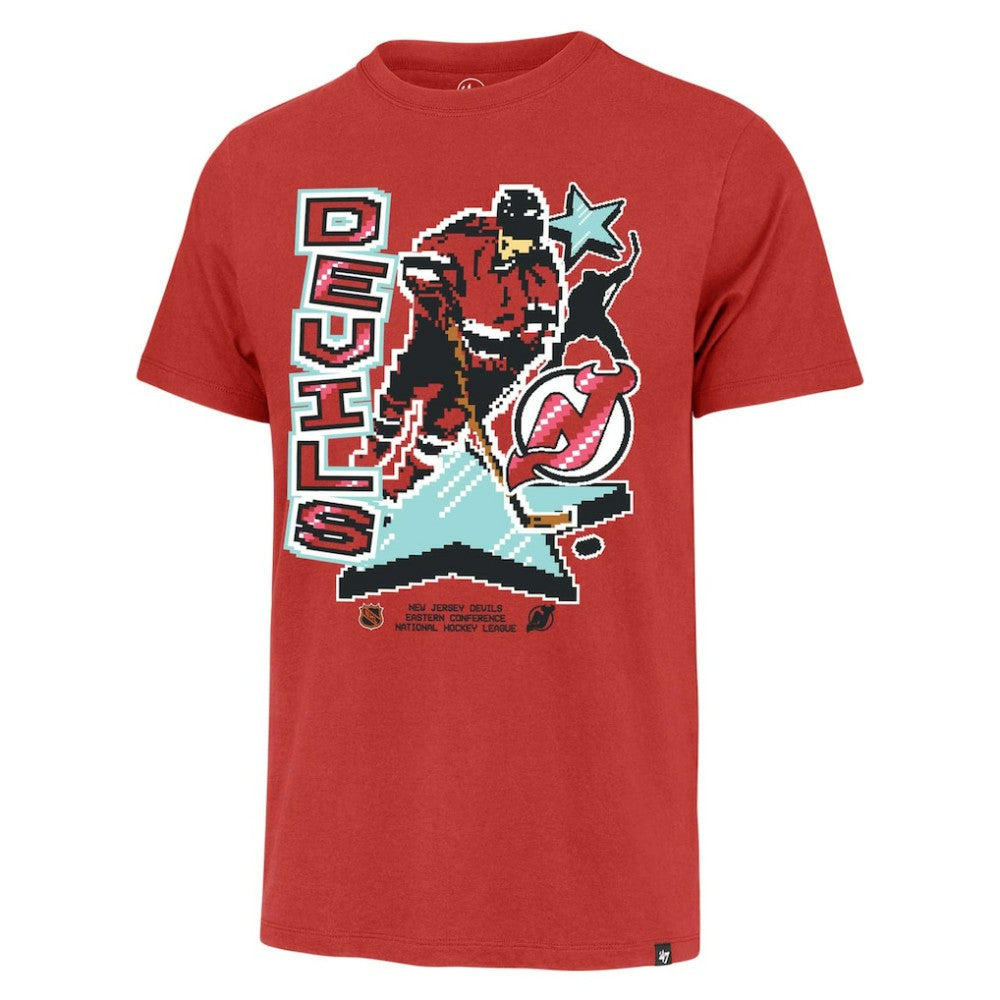 New Jersey Devils '47 Lamp Lighter Franklin T-Shirt - Red T-shirts