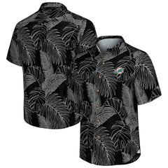 Miami Dolphins Sport Vine Line Button-Down Shirt - Black online