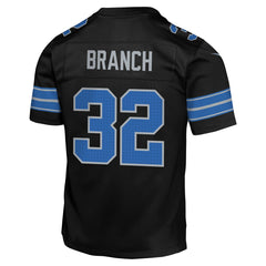 Brian Branch Detroit Lions Youth Game Jersey - Black cheap