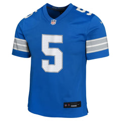 David Montgomery Detroit Lions Youth Game Jersey - Blue on sale