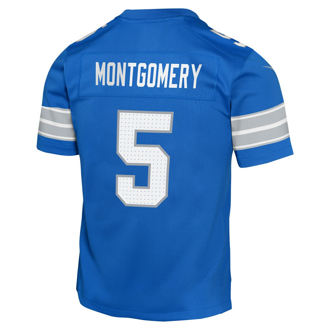 David Montgomery Detroit Lions Youth Game Jersey - Blue on sale