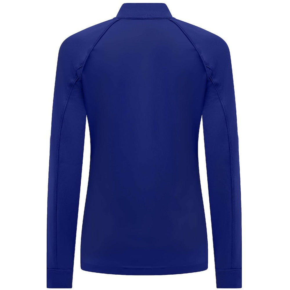 St. Louis Blues Levelwear Women's Kinetic Insignia Core Quarter-Zip Pullover Top - Blue Pullover