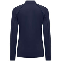 Winnipeg Jets Levelwear Women's Kinetic Insignia Core Quarter-Zip Pullover Top - Navy Pullover
