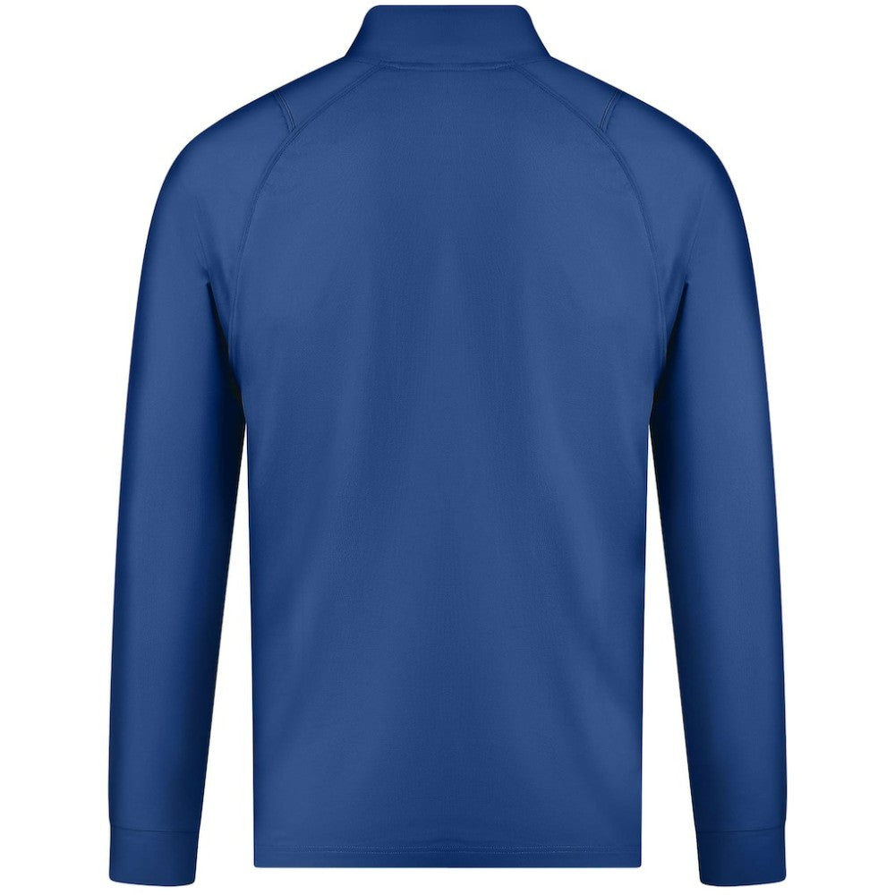 New York Rangers Levelwear Theory Insignia Core Quarter-Zip Pullover Top - Blue Pullover