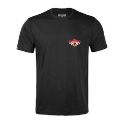 Chicago Blackhawks Levelwear Richmond Club Patch 2.0 T-Shirt - Black T-shirts