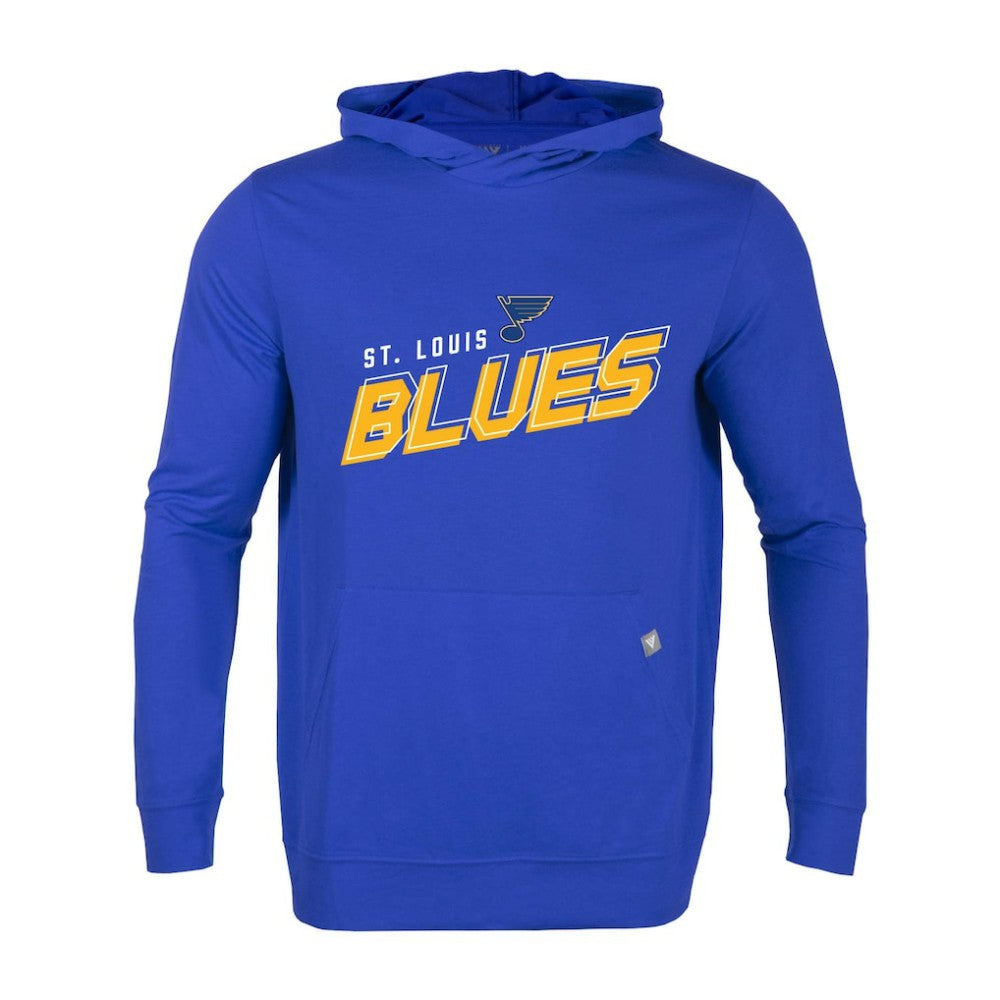 St. Louis Blues Levelwear Relay Premier 2.0 Pullover Hoodie - Blue Hoodies