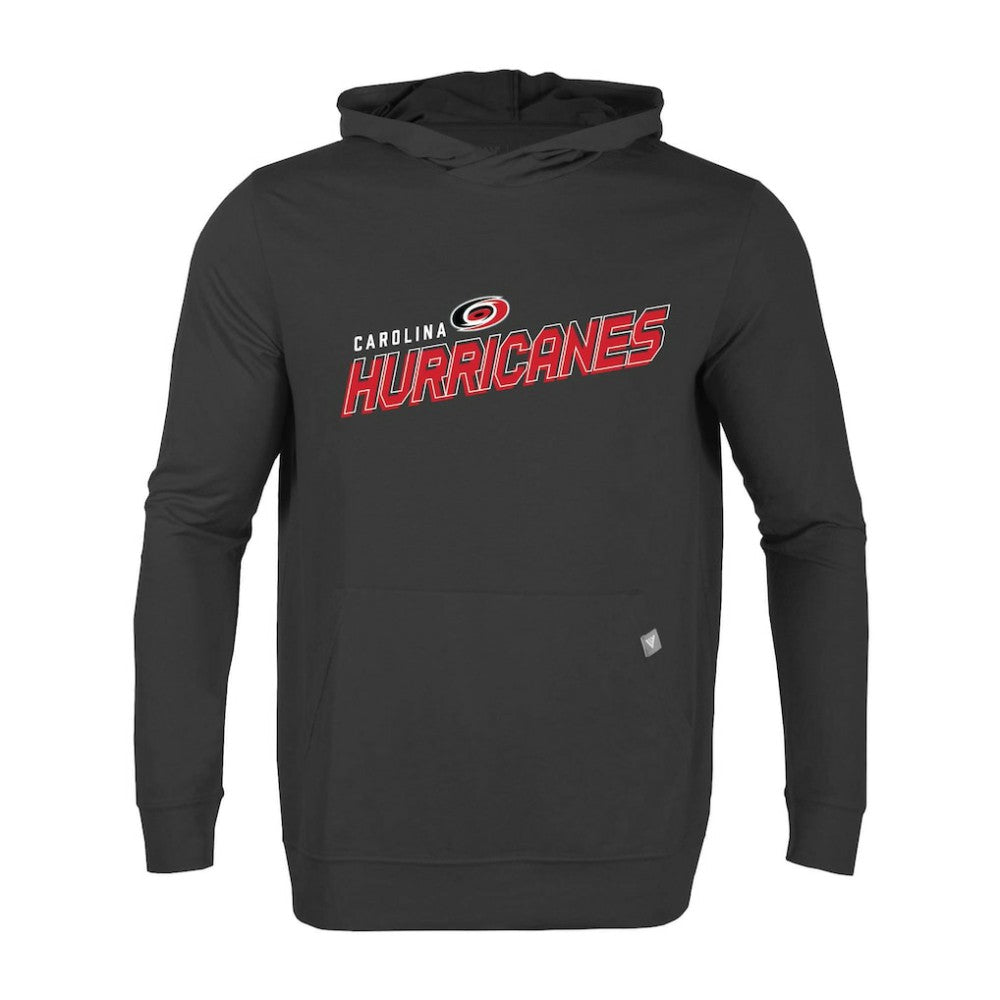 Carolina Hurricanes Levelwear Relay Premier 2.0 Pullover Hoodie - Black Hoodies