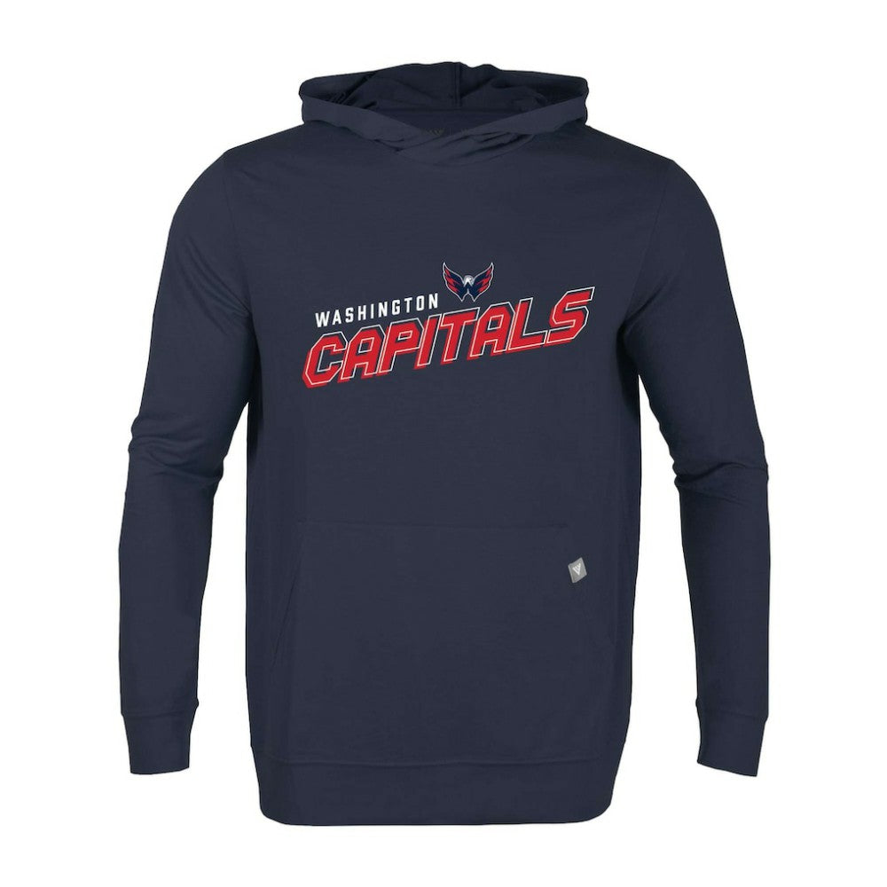 Washington Capitals Levelwear Relay Premier 2.0 Pullover Hoodie - Navy Hoodies
