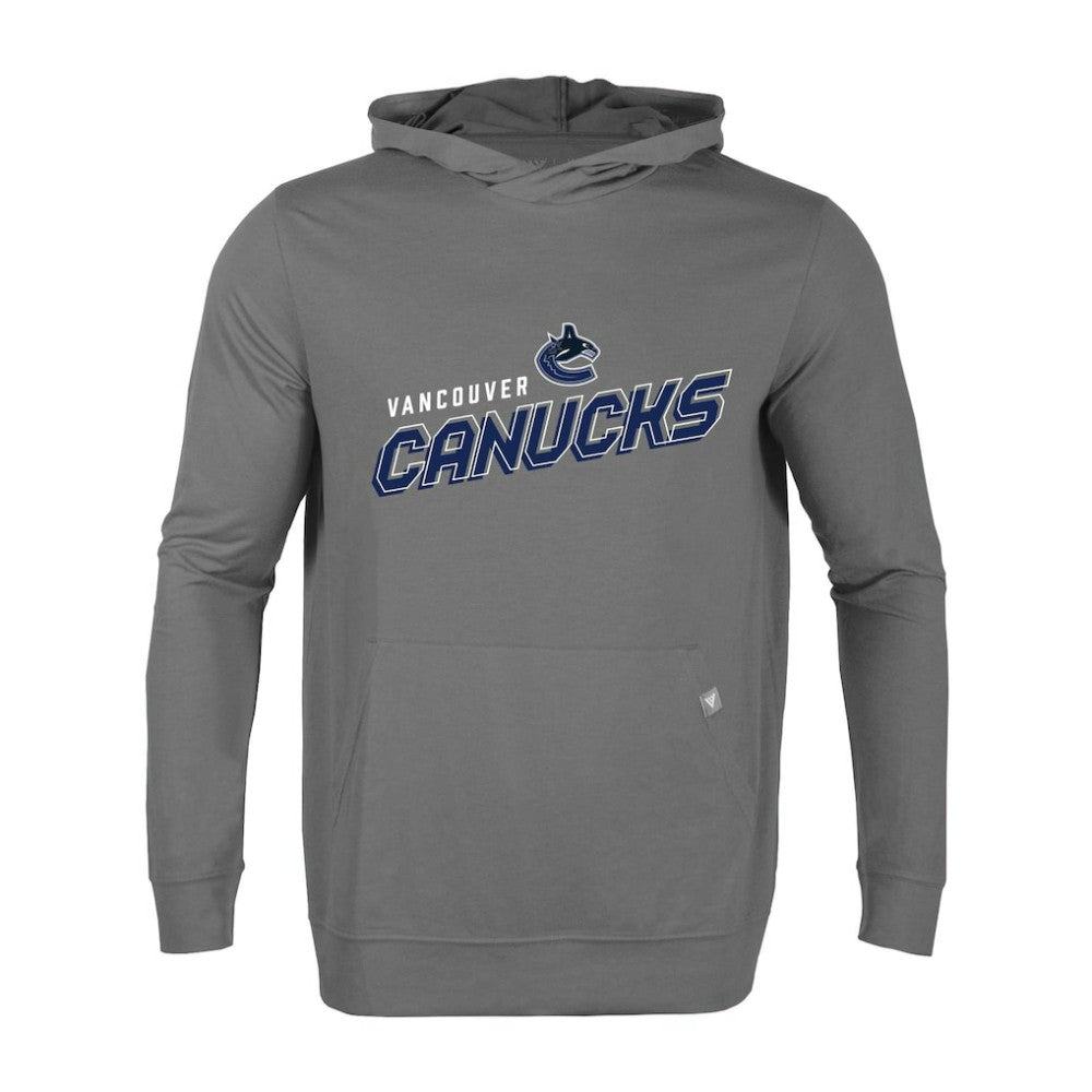 Vancouver Canucks Levelwear Relay Premier 2.0 Pullover Hoodie - Gray Hoodies