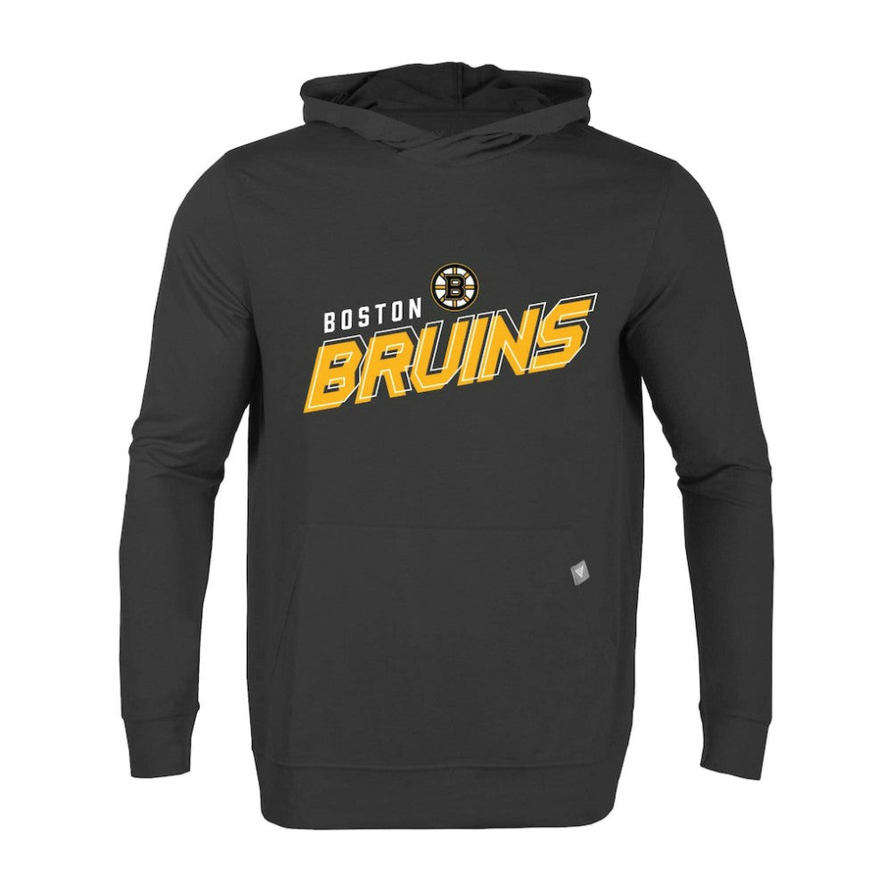 Boston Bruins Levelwear Relay Premier 2.0 Pullover Hoodie - Black Hoodies